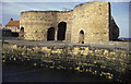 NU2328 : Former lime kilns, Beadnell Harbour by Chris Allen