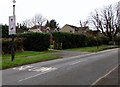 Warning signs facing Abson Road, Pucklechurch