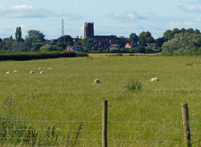 View north towards Great Budworth