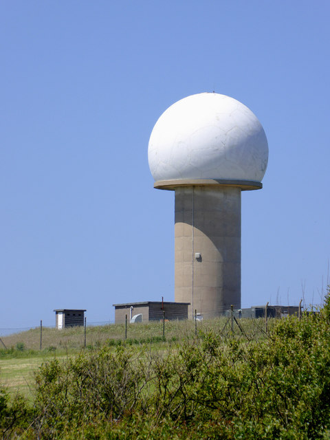 Radar station near Hartland Point in... © Roger D Kidd :: Geograph ...