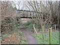 SK4480 : Railway bridge over the Chesterfield Canal by Jonathan Thacker