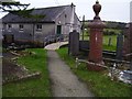 Cana Chapel, Bancyfelin - graveyard and path to vestry