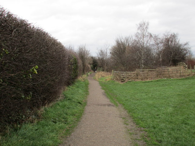 The course of the Chesterfield Canal