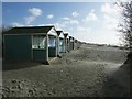 SZ7698 : West Wittering beach - Beach Huts and sand by Rob Farrow