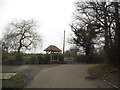 The entrance to Standon Stables, Leith Vale