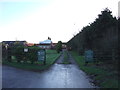 Entrance to Woodbine Farm, Speeton