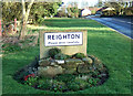 Reighton village sign