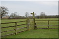 Footpath signpost