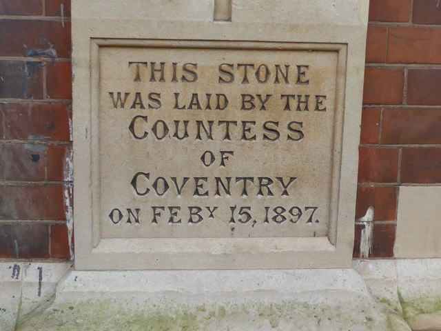 Foundation stone, Worcester Infirmary