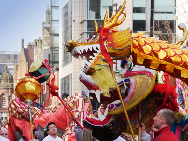 Chinese Dragon on Princess Street