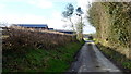 Lane towards Bryngwyn