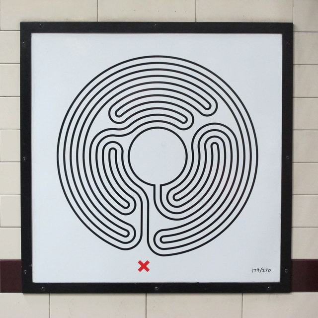 Belsize Park tube station - Labyrinth 179