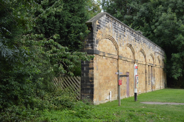 Platform Wall, Former Bakewell Station