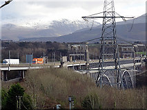 SH5471 : The Britannia Bridge by John Lucas