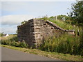 Remains of railway bridge