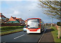 EYMS Scarborough & District bus on Filey Road