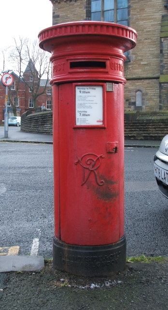 Victorian postbox on Ramshill Road, Scarborough