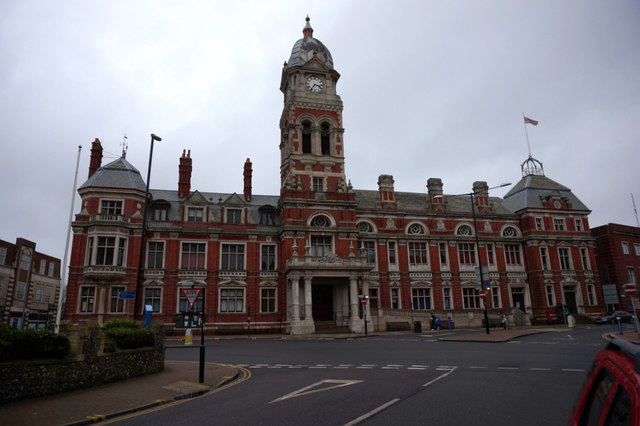 The Town Hall, Eastbourne © Ian S cc-by-sa/2.0 :: Geograph Britain and ...