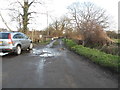 Private track at the end of Runtley Wood Lane