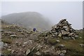 NY3611 : Cairn above Link Hause by Philip Halling