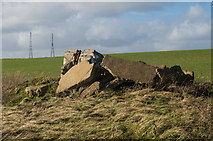 TR3542 : Pile of rubble by Ian Capper