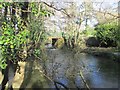 Old railway bridge over Mannington Brook, West Moors