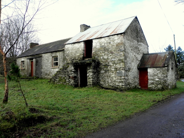 Derelict farmhouse, Binnafreaghan