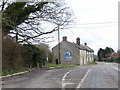 Bus stop and shelter at Alweston