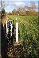 Culvert and ditch on the north side of the A4095