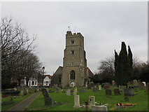 TQ8165 : The Church of St Margaret at Rainham by Peter Wood