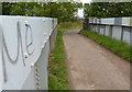 Bridge and track across the West Coast Main Line