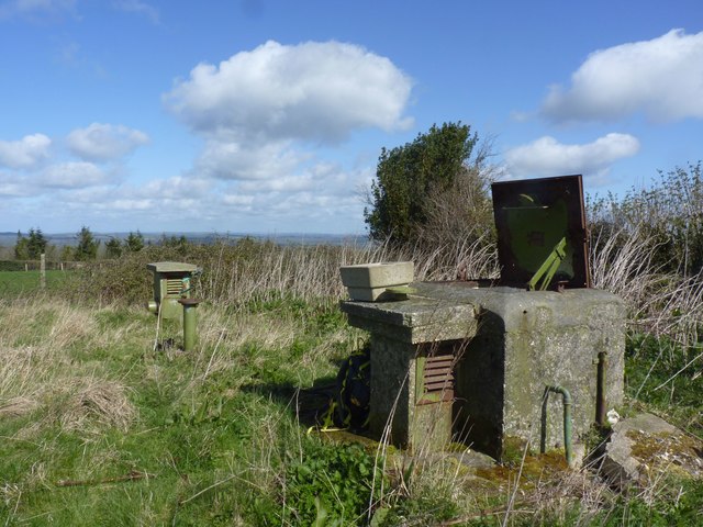 ROC post (Nuclear Monitoring Post) near Buckland Newton