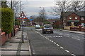 A mini roundabout at Harlow Bar