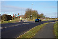 Cycle route off Moor Lane