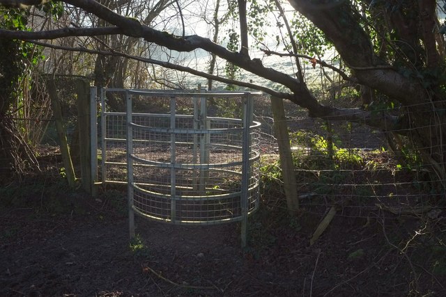 Kissing gate by Washpool Lane