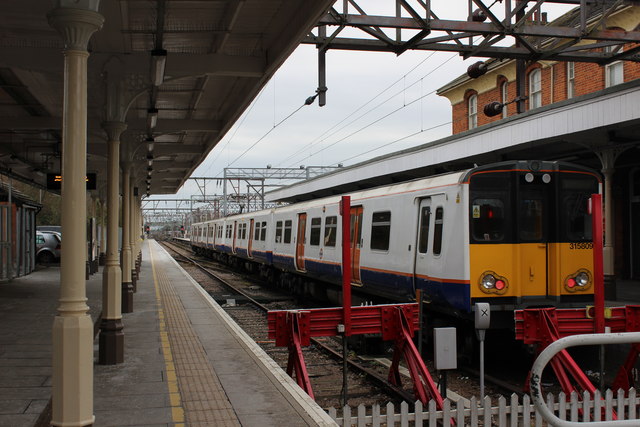 Chingford: London Overground © Dr Neil Clifton :: Geograph Britain and ...