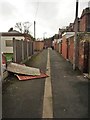 A typical terrace back street