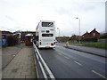 Bus stop and shelter on Westway, Eastfield