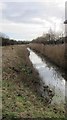 One of the larger drainage rhines on this industrial estate