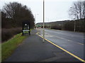 Bus stop and shelter on Seamer Road (A64)