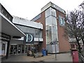 Northern entrance of the Dolphin Centre, Poole