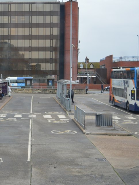 Folkestone Bus Station © N Chadwick :: Geograph Britain and Ireland