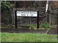 TG2009 : Guardian Road sign by Geographer