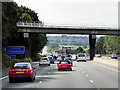 Northbound M1, Pleasley Road Bridge