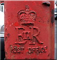 Cypher, Elizabeth II postbox on Columbus Ravine, Scarborough