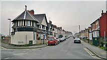 SK5360 : Corner of Tenter Street and Princess Street, Mansfield by Chris Morgan