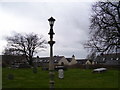 St Florence Church - old lamp post