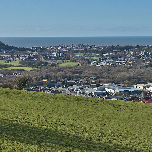Aberystwyth from the east