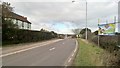 A614 Old Rufford Road approaches White Post