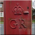 Cypher, George V postbox on Stepney Road, Scarborough